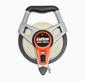 Lufkin 100 ft dual side tape measure