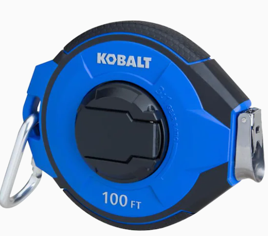 kobalt 100 ft 3 1 tape measure